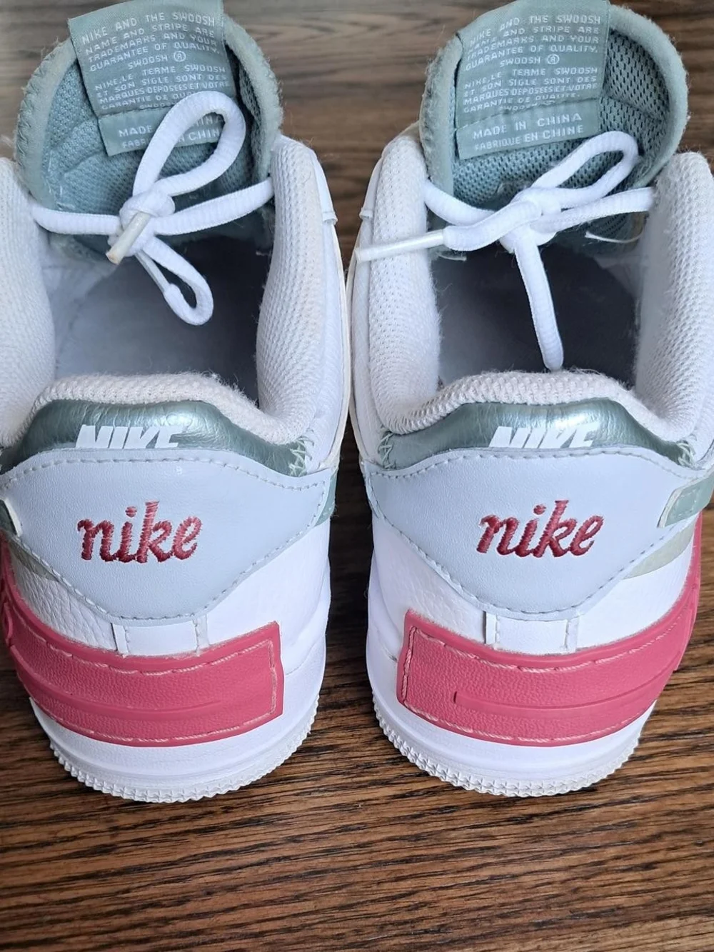 Nike Air Force 1 Shadow Seafoam Womens Size 6.5